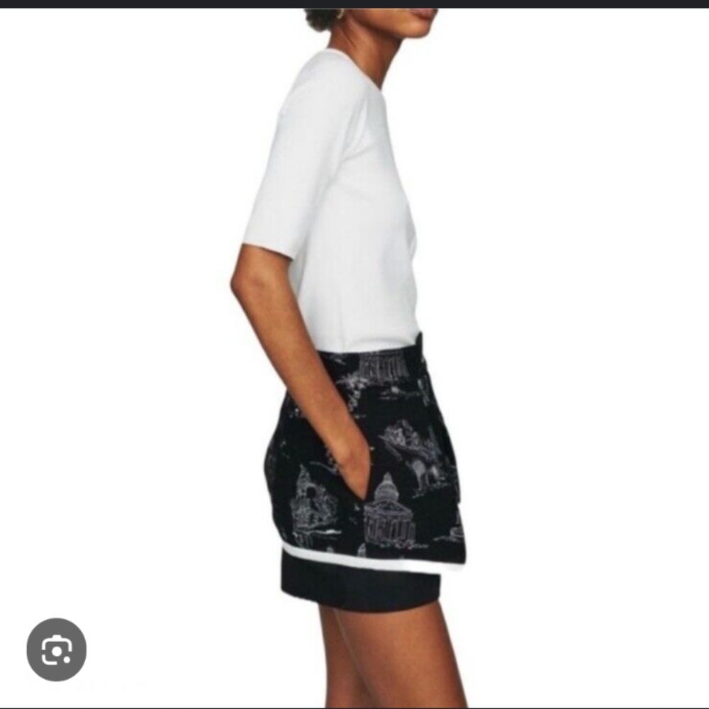Maje Ipom Embroidered Shorts - Picture 2 of 10